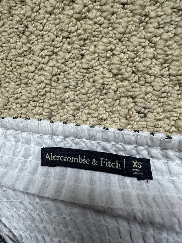 Abercrombie Dress with Thin Straps and Stripe XS - Image 3