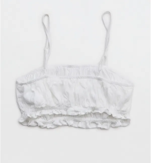 PacSun White crop top - Image 5