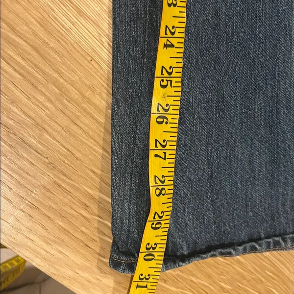 7 for all Mankind Low rise Jeans Bootcut Womens 27 - Image 15