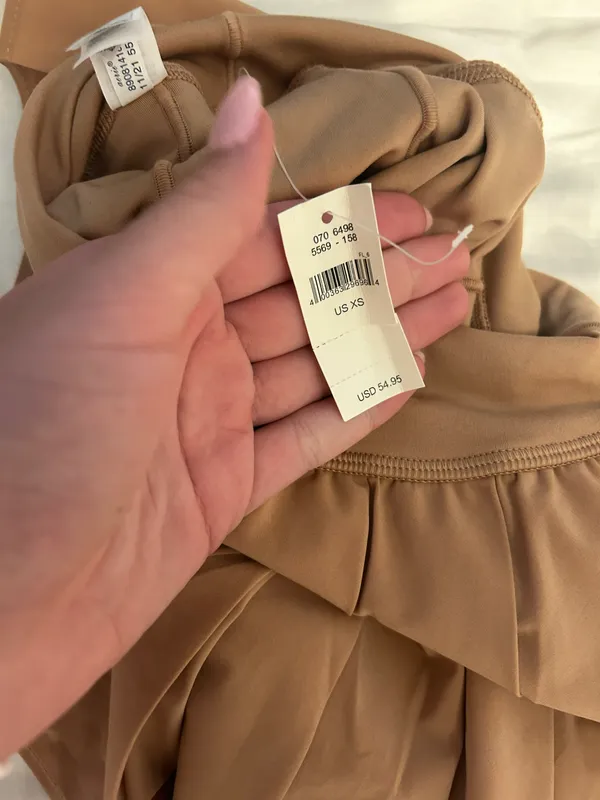 Aerie Women's Tan Tennis Skirt - Image 4