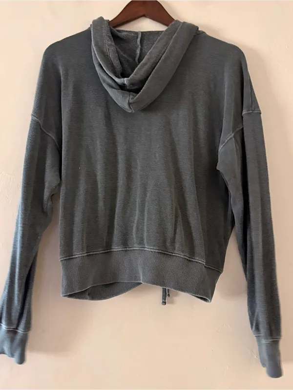FP Movement Free People The Believer Hoodie Charcoal Grey Size XS - Image 4
