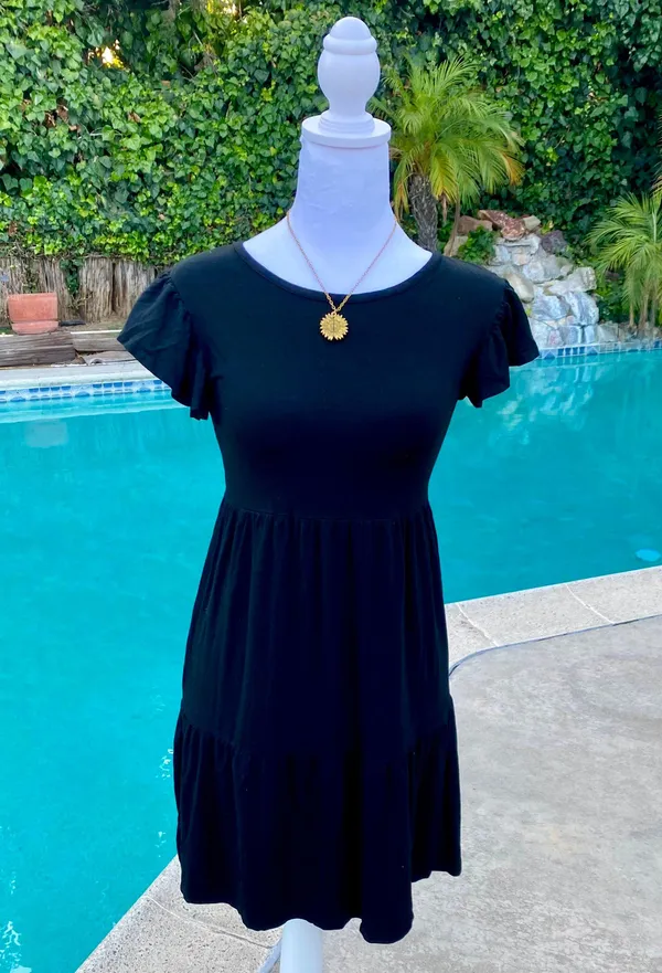 Black Summer dress - Image 2