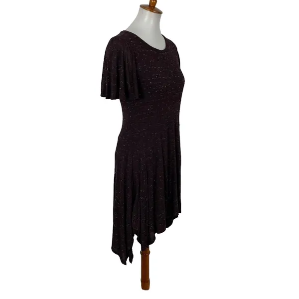 Dolan Left Coast Maroon Tunic Small Short Sleeve Boho Casual - Image 5