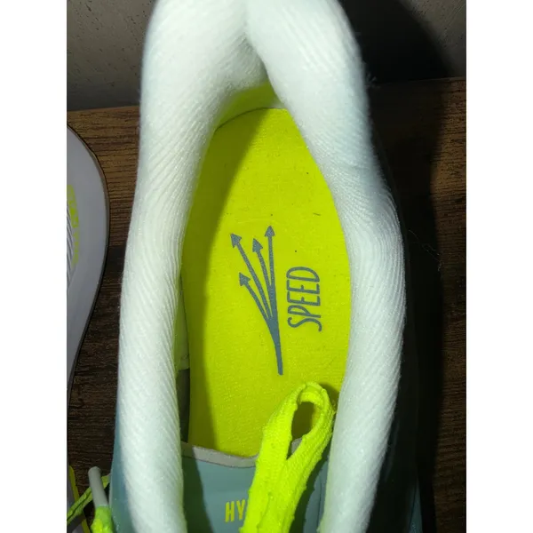 Brooks Hyperion Tempo Running Shoes Blue Fog Nightlife Yellow Women's - Image 6