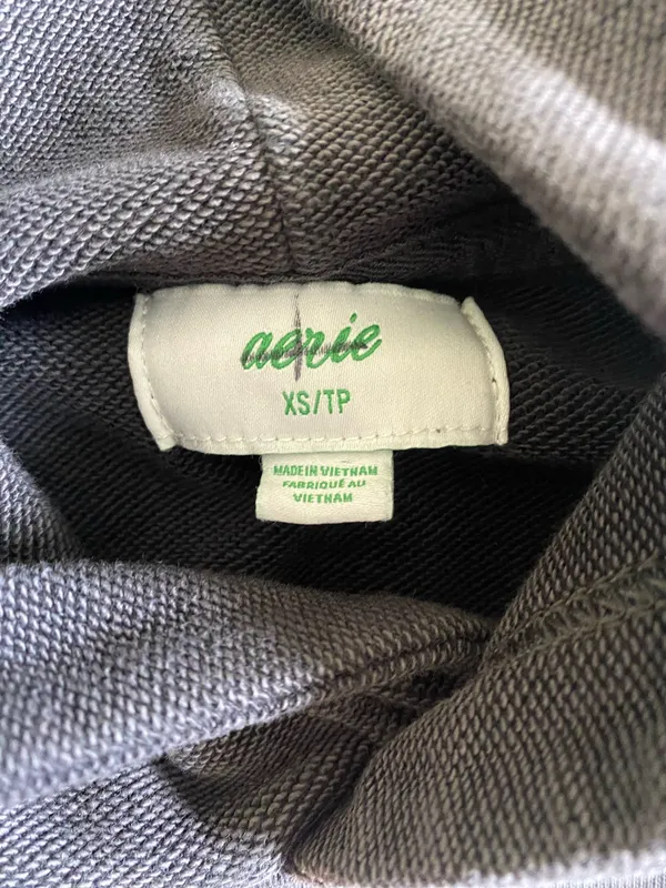 Aerie Hoodie Cropped - Image 3