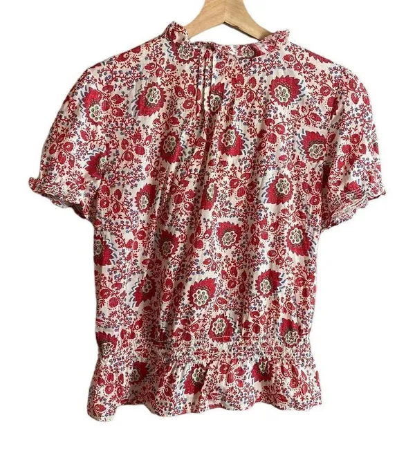 LRL paisley blouse Red Size M - Image 2