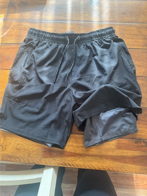 Men’s medium lined athletic shorts. Swim trunks 7” inseam - Image 2