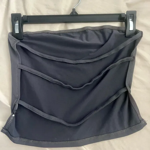 Grey tube top Gray - Image 3
