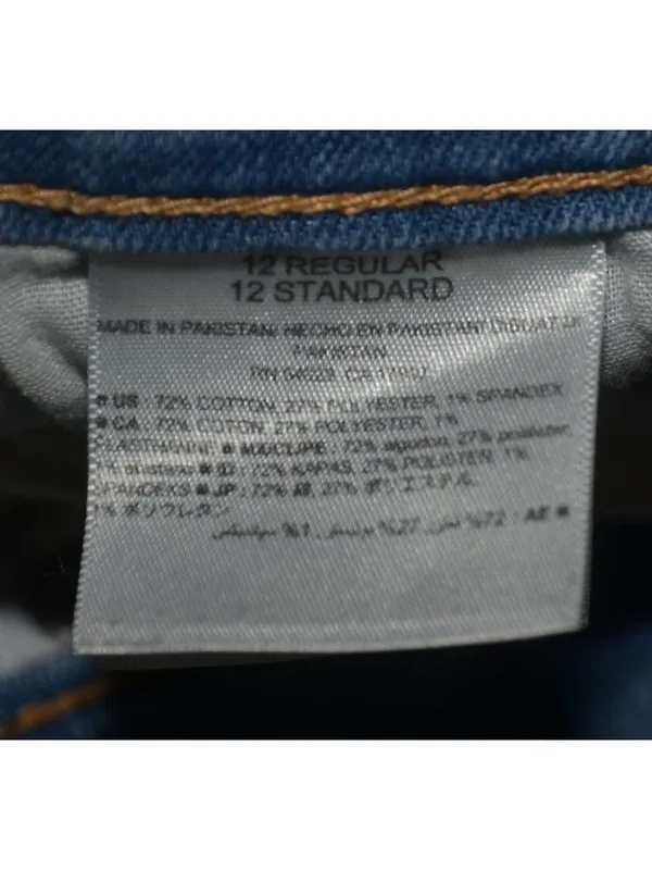 Old Navy Womens Jeans High Rise Flare Light Wash Size 12 Stretch Denim Classic - Image 9