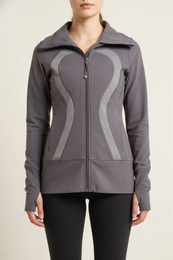 🕺🏼 Lululemon Stride Jacket~Lilac Heathered Coal - Image 7