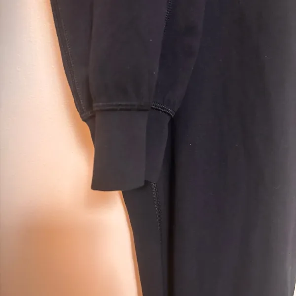 Golden Aritzia Lux‎ Women’s Joggers Pockets Casual Workout Stretch Black Size 4 - Image 4