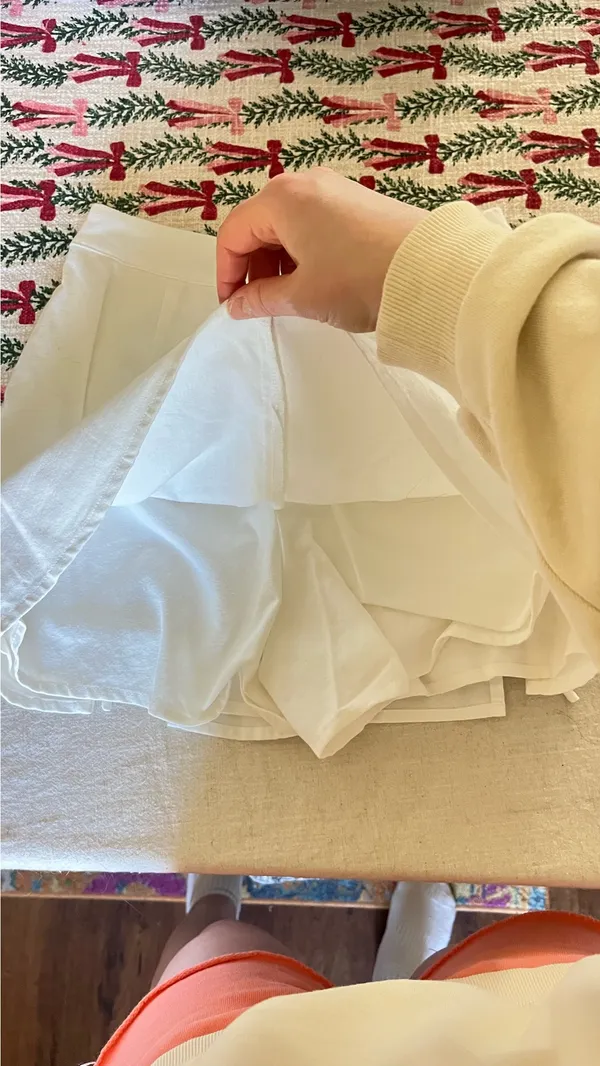 Sabo Skirt White Skort - Image 4