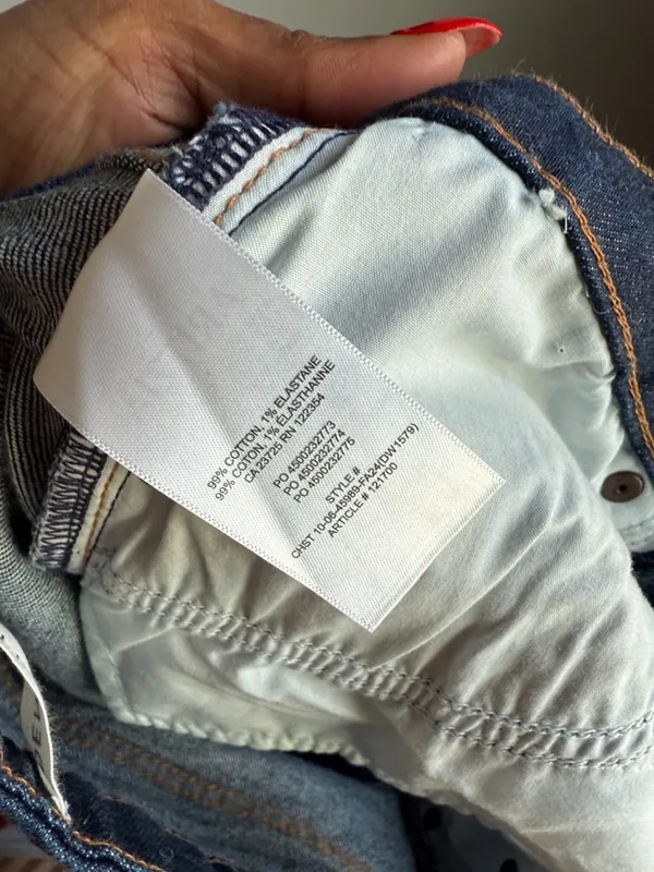 Aritzia Denim Forum Rowan Super Hi-Rise Straight Jean 27 - Image 11