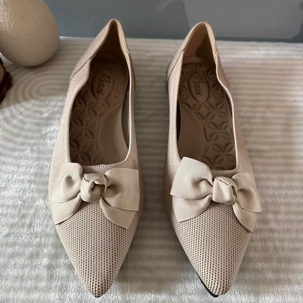 & Other Stories Cream ballet Flats - Image 3