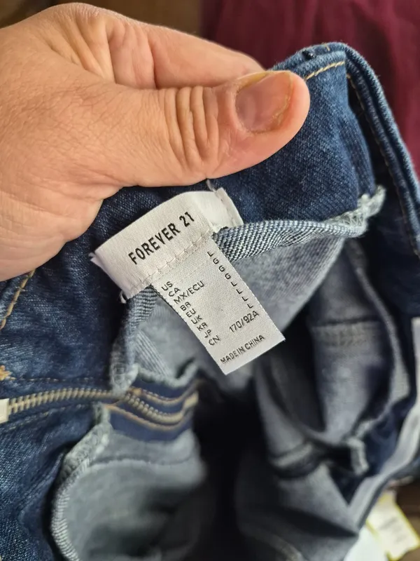 Forever 21 Denim Strapless Dress - Image 9