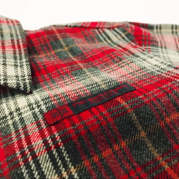 Vintage POLO Jeans Co. Ralph Lauren Quilted Plaid Jacket | Size S - Image 10