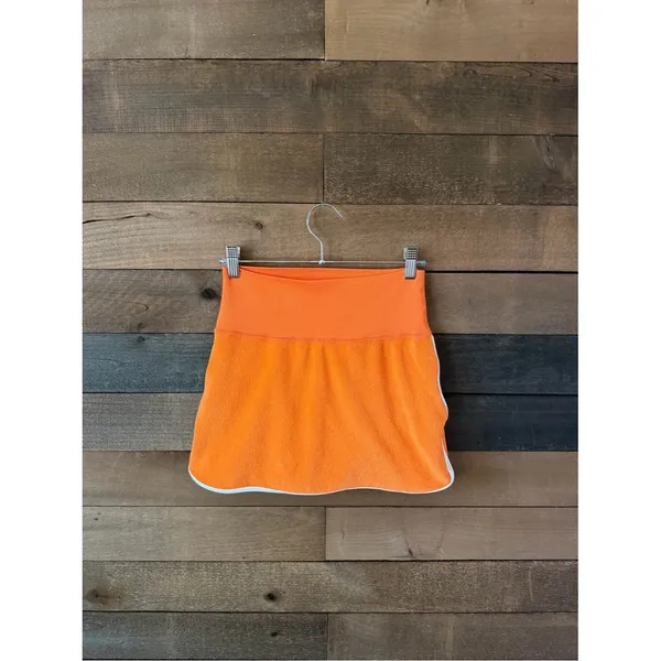 Offline By Aerie Orange Active Tennis Skort Athletic Mini Skirt - Image 9