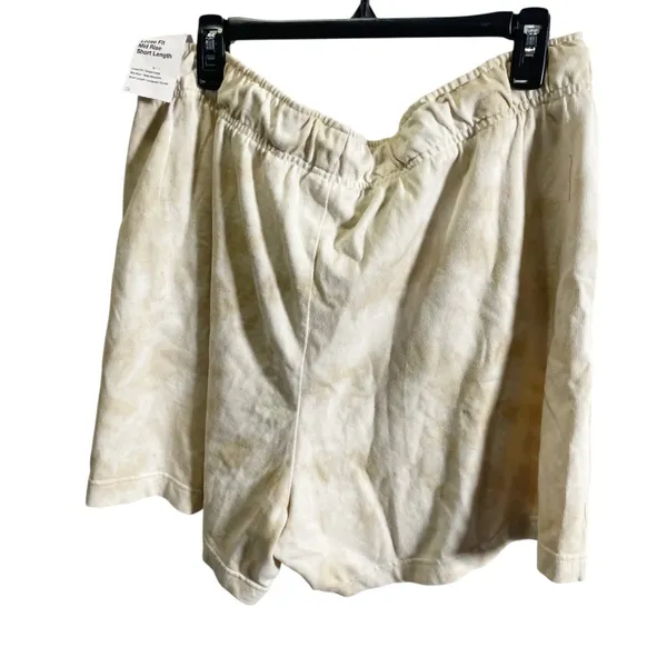 Nike Womens XXL‎ Beige Athletic Shorts Casual Tie-Dye Style - Image 5