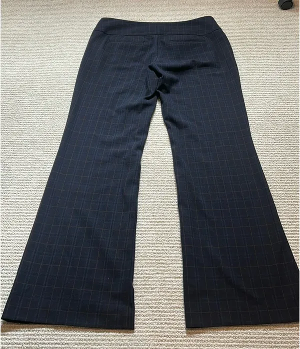 Express Editor Dress Pants Plaid 10R - Image 4