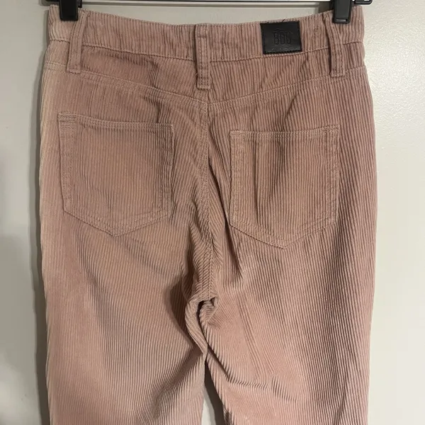 BDG Mom Jeans Womens 25 High Rise Corduroy Pants Pink 100% Cotton‎ 90s Ankle - Image 13
