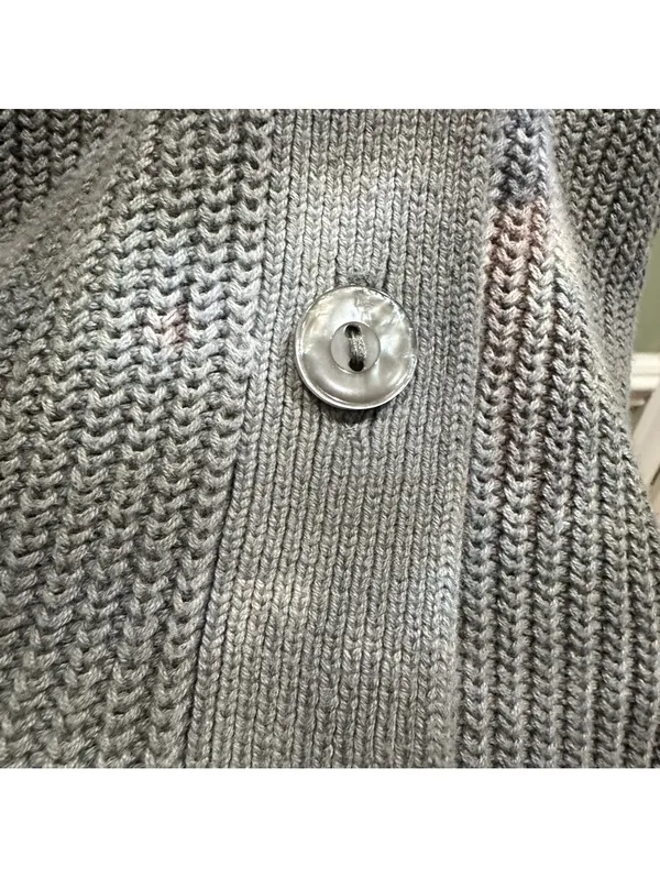 Young Fabulous & Broke Indie Distressed Cardigan Sweater Size M/L - Image 4