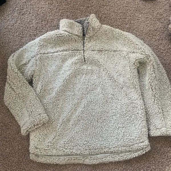 Thread and Supply Sherpa jacket half zip Size M - Image 2