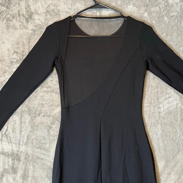 Marcella Women's Black Roxanne Long Sleeve Ponte Gown‎ Size XS - Image 2