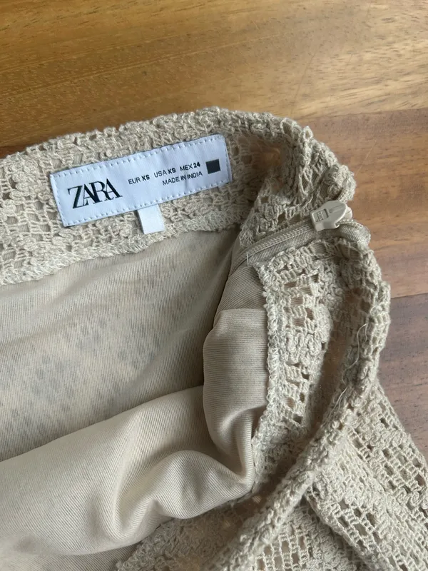 Zara Crochet maxi skirt - Image 6