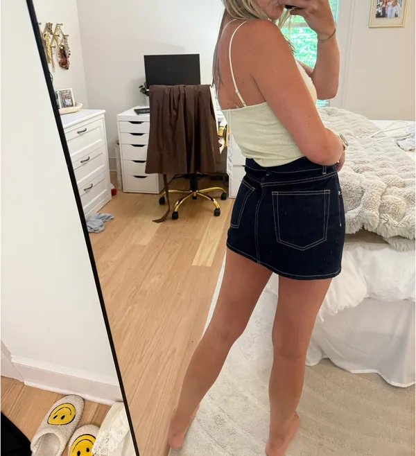 ZARA Denim Skirt - Image 4