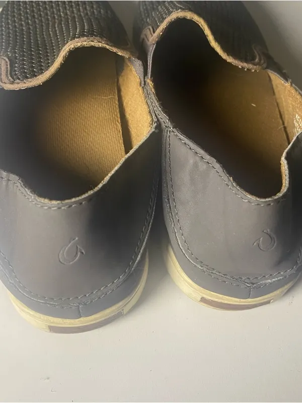 Olukai Pehuea‎ Shoes Womens Size 6.5 Black Mesh Slip On Casual Comfort Sneakers - Image 7