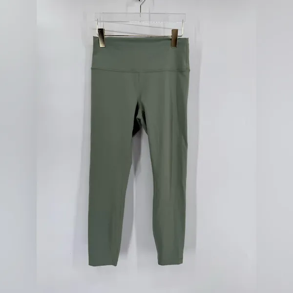 Lululemon Wunder‎ Train High-Rise Tight 25" Willow Green size 10 - Image 6