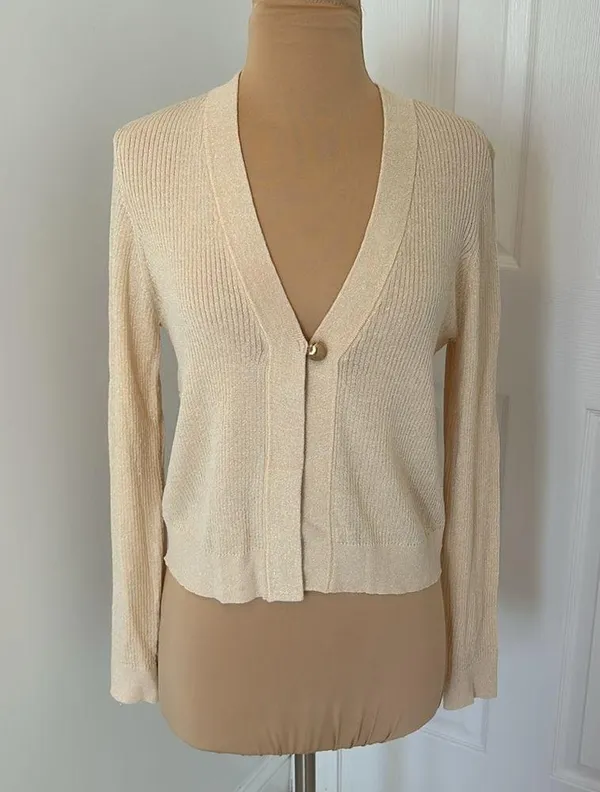 Majorelle Winnee Metallic Cardigan - Image 2