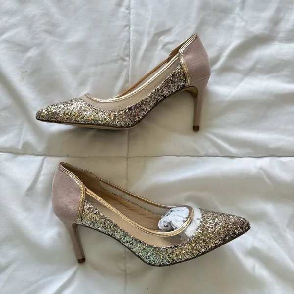 Journee‎ Collection Kalani Womens Pointed Stiletto Heel Pumps Womens 7 Pink - Image 3