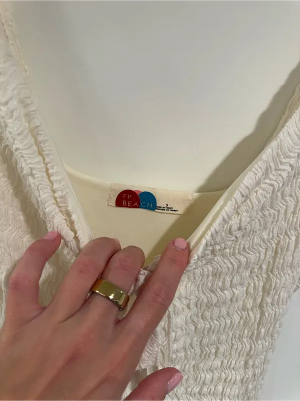FP Beach Cream Maxi Dress - Image 3