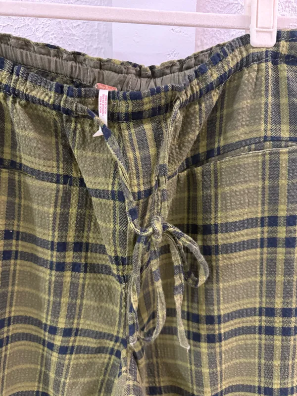 Free People Hudson Canyon Plaid Pants - Image 2
