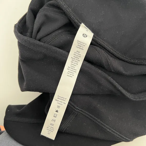 Lululemon Groove Super-High-Rise Flared Pant Nulu Regular Black - Image 14
