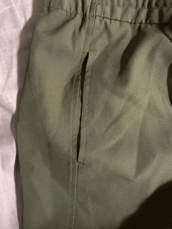 Prologue Olive Drawstring Jogger Pants Size S - Image 3