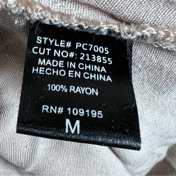 Annabelle tan wide leg palazzo pants size medium - Image 5