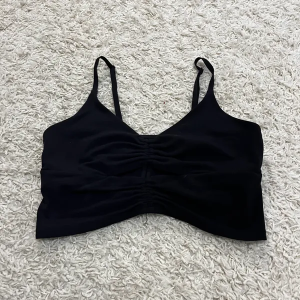 Athleta Cinch Long Line Bra Size Medium - Image 2
