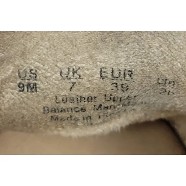 SOUL Naturalizer Lindsay‎ Womens Shoes Size 9 Black Suede Leather Slip On Flats - Image 3