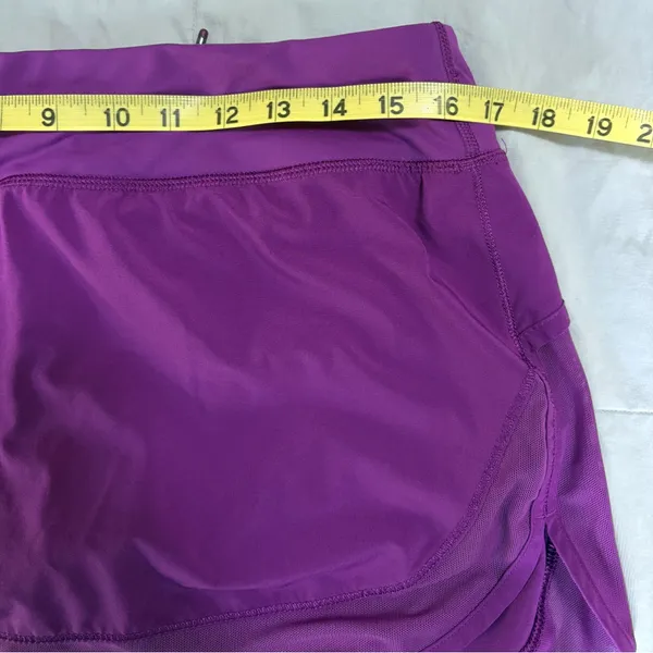 Lululemon‎ Vibrant Purple Athletic Skort Size 10 EUC - Image 3