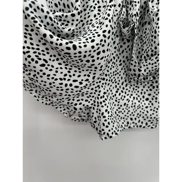 Altar'd State Womens Paperbag‎ Shorts Size M Polka Dot Belted High Waisted - Image 4
