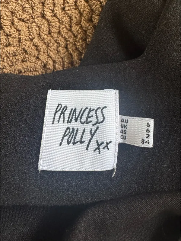 Princess Polly Black Dress - Image 3