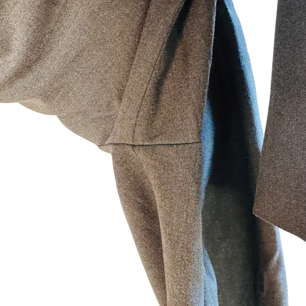 Talbots Heritage Gray Wool Blend Straight Leg Dress Pants Womens Sz 2 Old‎ Money - Image 9