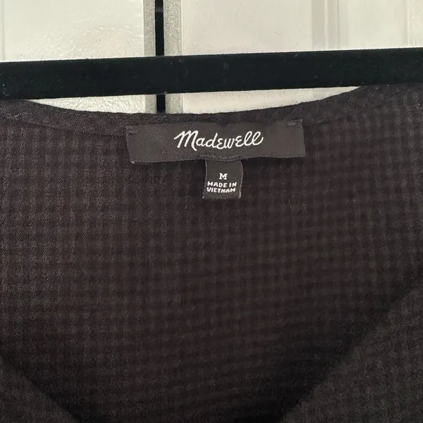 Madewell Black Button-Up Blouse - Image 2