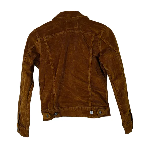 Lucky Brand Corduroy Jacket Womens XS Brown Corduroy Western 70s Cabincore - Image 5