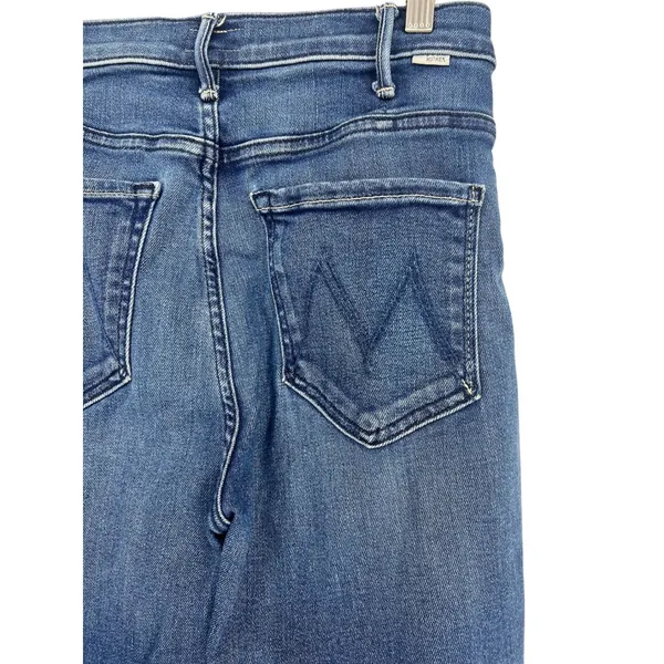 MOTHER The Hustler Flood Fray Jeans Whatever You Want Wash‎ Size 26 - Image 12