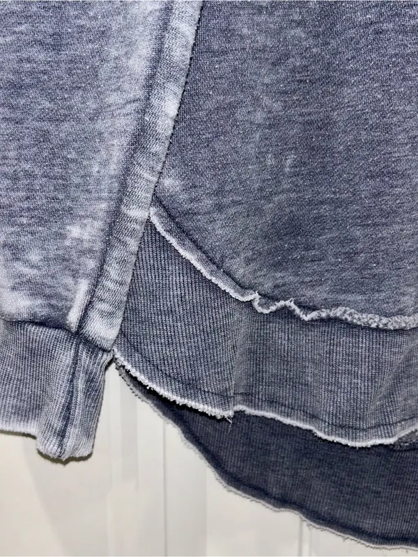Farm Life Graphic Sweatshirt - Heathered Charcoal/Blue - Image 3