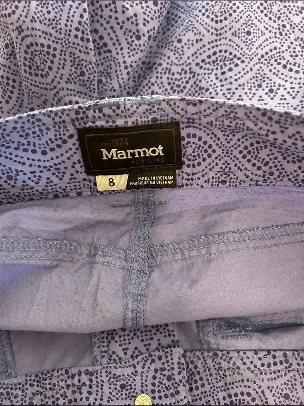 Marmot Ladies' Short Inseam 5”, Deep Dusk Spot, Size 8, NWT - Image 7