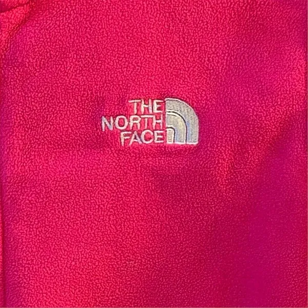The North Face Women's‎ Pink Sherpa Fleece Hooded Jacket Size M - Image 5